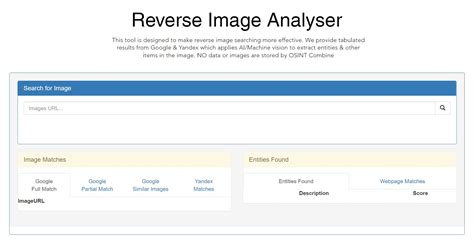 reverse image analyser.